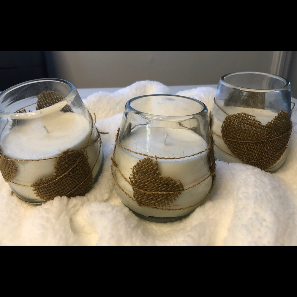 SOY CANDLES  SET ❤️ 3 beautiful